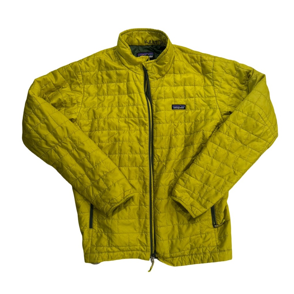 Patagonia Lime Green Puffer Jacket
